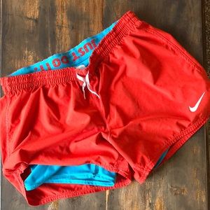 Nike dri-fit shorts. Spandex lined